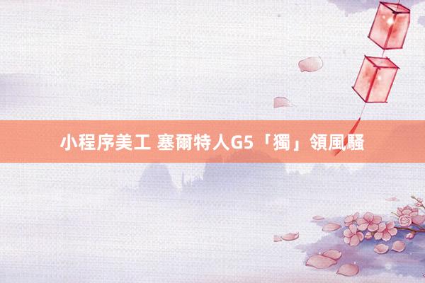 小程序美工 塞爾特人G5「獨」領風騷